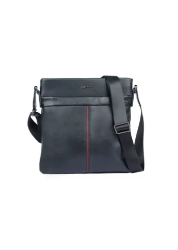 کیف کراس بادی چرم مردان مدل mb1003 رنگ مشکی