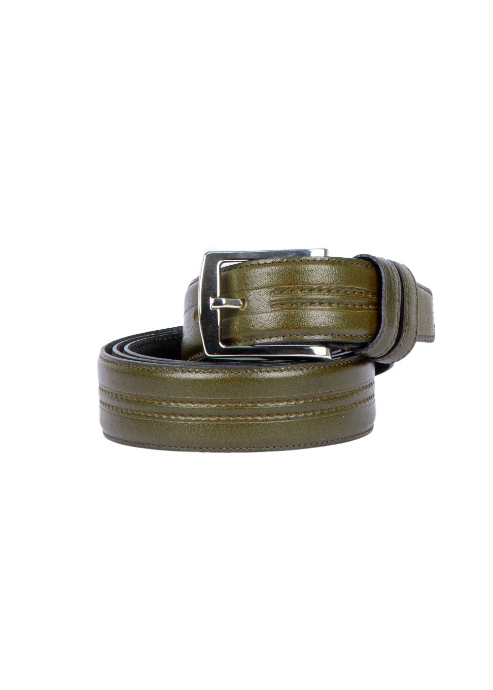 mt-1011-men-leather-belt-green-front-view (1) کمربند چرم مردانه مدل MT 1012 رنگ زیتونی 1
